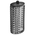 thumbnail image 2 of Estuche de almacenamiento acrílico para hisopos de algodón, organizador redondo de cosméticos de algodón, dispensador de discos desmaquillantes con tapa para baño o tocador., 2 of 6