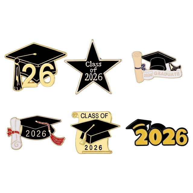 unbranded 6Ud De Metal Esmaltado Para Y Souvenirs De Graduación 2026