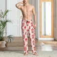 thumbnail image 2 of Honiee Milk Tea for men - a sleek fusion of Straight Pajama Pants, versatile Lounge Pants, and cozy Sleepwear, all rolled into one-Large, 2 of 6
