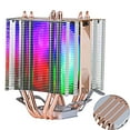 thumbnail image 6 of PC Radiator Twin Towers 4 Heat Pipe Air-cooled CPU Cooling Fan Suitable For Installing LGA2011 X79 X99 2066 2099 X299 E5 E3 AMD, 6 of 6