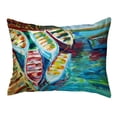 thumbnail image 1 of Betsydrake NC1142 16 x 20 Po Six Bateaux à Rames Sans Coussin de Cordon, 1 of 1