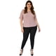 thumbnail image 5 of Blusa con plumas Roman Fashion Tallas Extras 3870 Rosa 36, 5 of 6