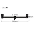 thumbnail image 3 of LOVIVER for Rod Holder Fishing Equipment AccESSories Gear 2 Rod 25cm, 3 of 8