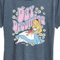 thumbnail image 3 of Disney - Alice in Wonderland - Day Dreaming - Women's Short Sleeve Graphic T-Shirt, 3 of 5