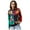 Red, variant on Wang6 Christmas Sweaters for Women Trendy Long Sleeve Knits Fall Winter Crew Neck Snowflake Christmas Tree Xmas Socks Printed Knit Pullovers Tops Red XL