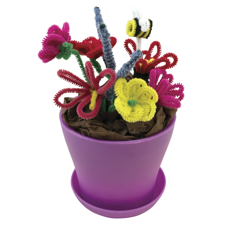 Chenille Stems Pipe Cleaners 12 Inch x 4mm 100-Piece, Purple
