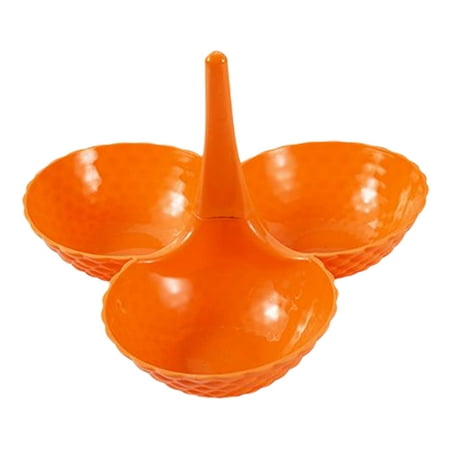

Superimposed Fruit Tray Serving Platter for Party Orange