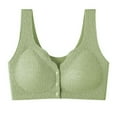 thumbnail image 1 of HongQid Front Closure Bra for Women Seamless Straps Bralettes Everyday Basic Sleeping Bras, 1 of 8