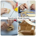 thumbnail image 5 of Uxcell 50 Pcs Wooden Dowel Rods Round Dowel Rod 0.32" x 12", 5 of 7
