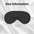 thumbnail image 5 of Naloa Constellation Print Sleep Mask for Sleeper, Light Blocking Sleeping Eye Mask for Women Men, Eye Shade with Adjustable Strap for Travel, Nap,Meditation, 5 of 7