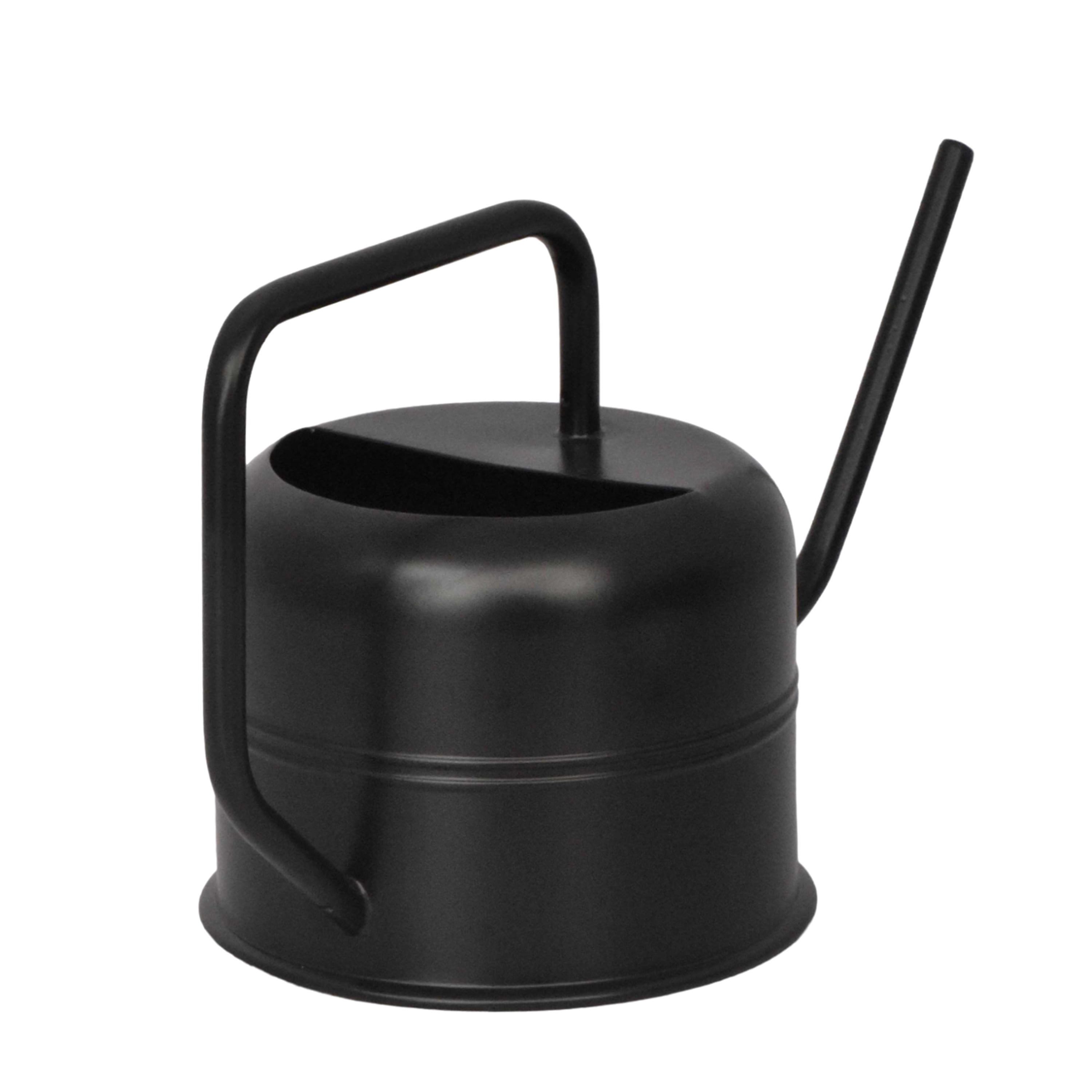 Better Homes & Gardens 0.37 Gallon Metal Watering Can, Black