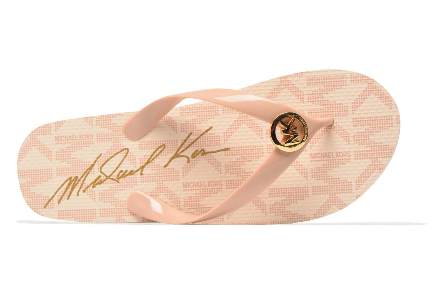Michael Kors PVC Jet Set Logo Women's Flip Flops, Ballet (11M) - Walmart.com