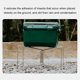 thumbnail image 3 of Outdoor Camping Box Holder Portable Stainless Steel Hiking Storage Box Folding Rack, 3 of 5