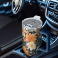 thumbnail image 6 of OBREWU Pioneer Flower Tumbler with Handle and Lid,Pioneer Flower 40oz Double Wall Vacuum Insulated Tumbler,Cups Gift for Women and Men, 6 of 7