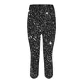 thumbnail image 4 of Audhol Soft Leggings for Women, Women's Fashion Spring Summer Casual 7/8 Length Legging Sparkly Leggings Women Black L, 4 of 7