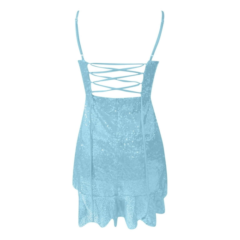 light blue homecoming dresses 2025 Light Blue Homecoming Dress Pink Satin Lace Hoco Dress hc056 Pink / US6