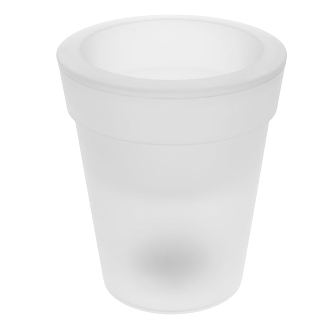 Lampe de Pot de Fleurs Solaire Créative Extérieure Vase à LED