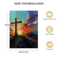 thumbnail image 2 of Nawypu Christian Cross Wall Art, Jesus Religious Wall Art Wall Decor Christian Canvas Painting Print Artwork Modern Home Decor Framed for Living Room church Bedroom Bathroom, 2 of 5