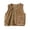 Light Brown, variant on URMAGIC Boys Girls Polar Fleece Vest Jacket Kids Ligntweight Solid Color Zipper Closure Sleeveless Puffer Down Vest