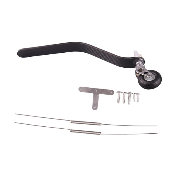 Kit de montaje de tren de aterrizaje trasero de fibra de carbono para adultos, neumático de PU resistente 85 cc a 100 cc