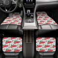 thumbnail image 7 of Fuzoiu Watercolor Red Truck And Fir Tree Print Carpet Floor Mats for Car,Car Foot Mat Set,Universal Fit 4 Piece Mat Pad Set,Fits Most Cars Trucks Vans Sedans SUV Auto Carpet Mat Se, 7 of 7