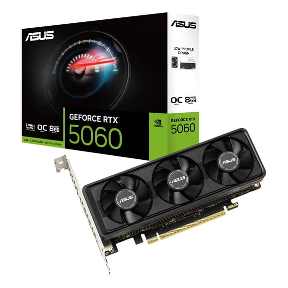 Tarjeta gráfica ASUS GeForce RTX 5060 LP BRK 8GB GDDR7