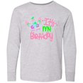 thumbnail image 3 of Inktastic It's My Birthday Unicorn Long Sleeve Youth T-Shirt, 3 of 5