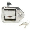 thumbnail image 2 of Red Hound Auto 5 Stainless Door Lock Trailer Toolbox RV Handle Latch 4-3/8 Inches x 3-1/4 Inches Paddle Key, 2 of 5