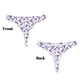 thumbnail image 3 of Fotbe Lavender Flowers Tanga Sin Costuras para Mujer con Estampado – Panties Invisibles, Transpirables y Cómodos para Uso Diario-X-Large, 3 of 6