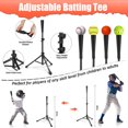 thumbnail image 4 of Red de Entrenamiento de Béisbol y Softbol BaseGoal 6x6 pies con Tee de Batting, 4 of 9