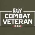 thumbnail image 3 of CafePress - US Navy Combat Veteran Dark T Shirt - Men's Classic Graphic Cotton T-Shirt, 3 of 4