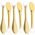 thumbnail image 1 of 6pcs Mascarilla de cara Bbanquetan Cucharas de masaje Dorado, 1 of 9