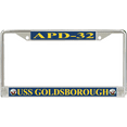 thumbnail image 1 of USS Goldsborough APD-32 License Plate Frame, 1 of 1