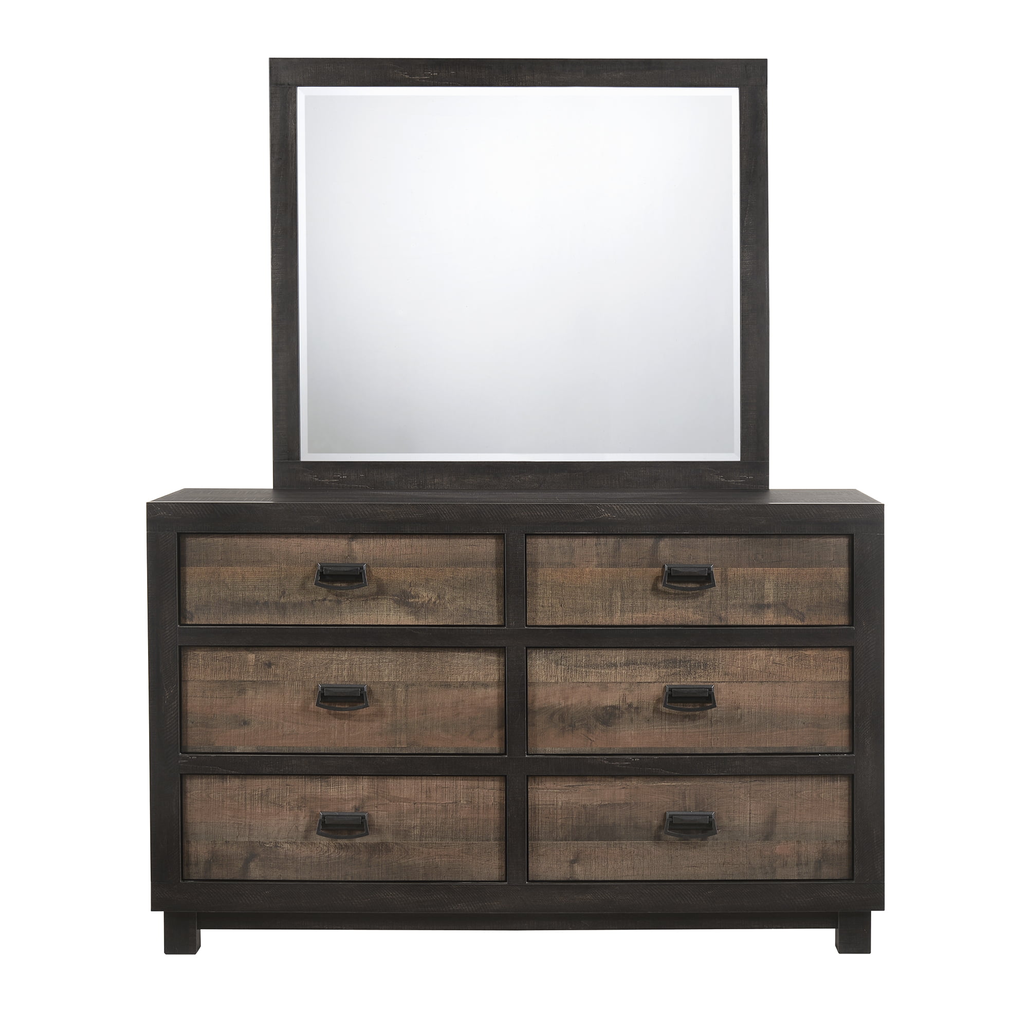 Picket House Furnishings Harrison 6 Drawer Dresser With Mirror Set