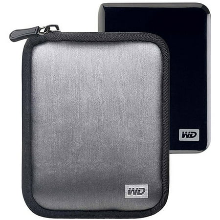 Western Digital WDBABK0000NBK-WRSN Soft Carrying Case for My Passport Portable Hard Drives, Black