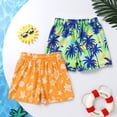 thumbnail image 5 of Younger Tree Baby Boy Swim Trunks 2 Pack Toddler Cute Cartoon Beach Bathing Shorts Swimsuit Swimwear for 3-4T, 5 of 8