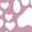Pink, variant on hxobax Women's Heart Basic Tee Funny Dog Paw Tshirt Casual Crewneck Long Sleeve Tunic Tops Pullover