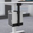 thumbnail image 3 of Universal Adjustable PC Case Holder Under Desk Wall Side CPU Stand Computer Mainframe Hanger Host Box Bracket Rack, 3 of 8