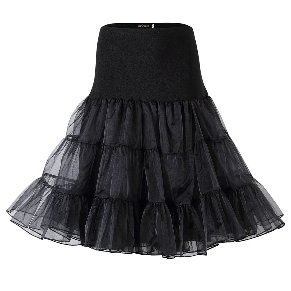 black tutu skirt 50s