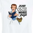 thumbnail image 3 of Disney Princess - Belle One More Page - Women's Short Sleeve Graphic T-Shirt, 3 of 5