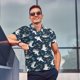 thumbnail image 4 of Fotbe Friendly Sharks Camiseta Polo de Golf para Hombre con Estampado – Camisa Deportiva Transpirable con Cuello Abotonado-4X-Large, 4 of 6