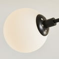 thumbnail image 6 of Better Homes & Gardens Five Globe Flush Mount Ceiling Light Matte Black Finish，T6×5 40W Soft White, Candelabra Base, Dimmable, 1 Pack, 6 of 10