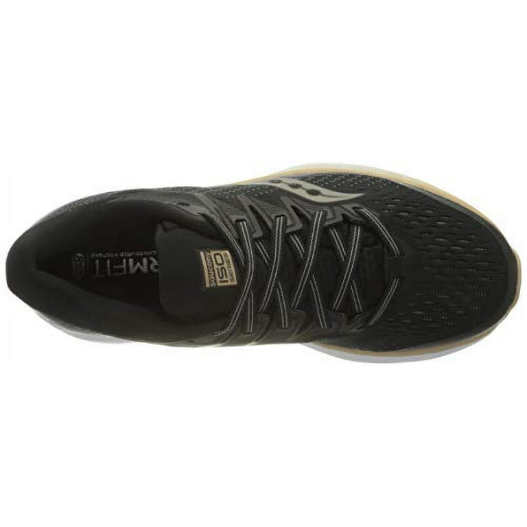 Saucony ride iso 2 black cheap and gold
