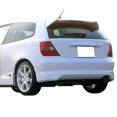 thumbnail image 3 of Ikon Motorsports Compatible with 02-05 Honda Civic SI HB T-R Style Rear Bumper Lip - Polyurethane (PU), 3 of 3