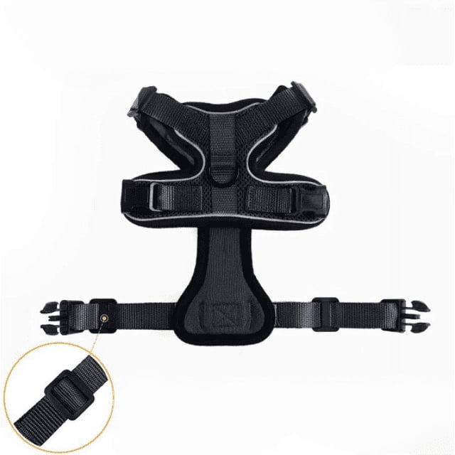 Suministros para mascotas, Arnés de pecho, Correa para gatos, Correa para caminar para gatos antigolpes, Arnés para gatos para perros pequeños, Cinturón de cuero ajustable, Collar reflectant