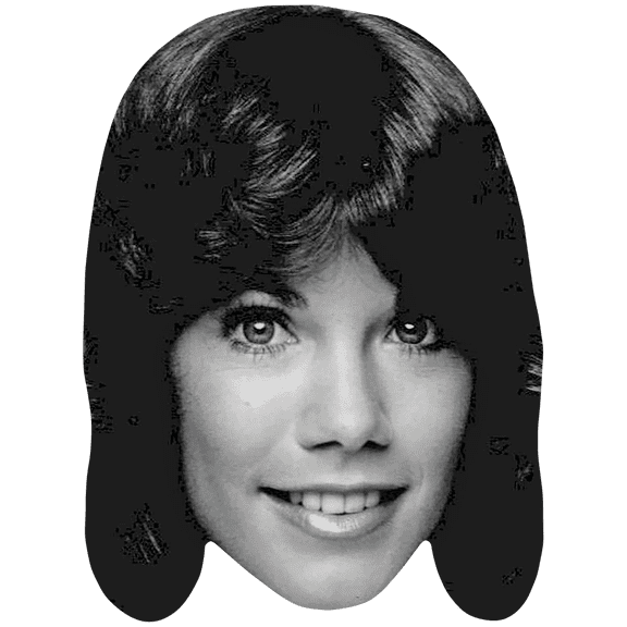 Barbi Benton (BW) Big Head. Larger than life mask.