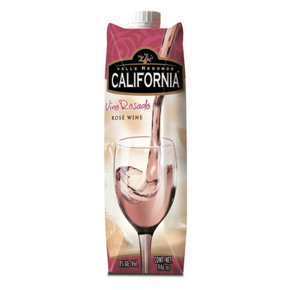 Pack de 12 Vino Rosado V Redondo California Zinfandel T Brick 946 ml