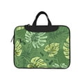 thumbnail image 2 of YFYANG 15.6 inch Universal Laptop Bag Oxford Cloth Laptop Sleeve, Multi-functional Green Vintage Leaf Texture Notebook Computer Messenger Bag Handbag, 2 of 8