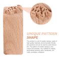 thumbnail image 4 of 2pcs Practical Wooden Seal Chic Pattern Pasta Wooden Square Seal for DIY, 4 of 7