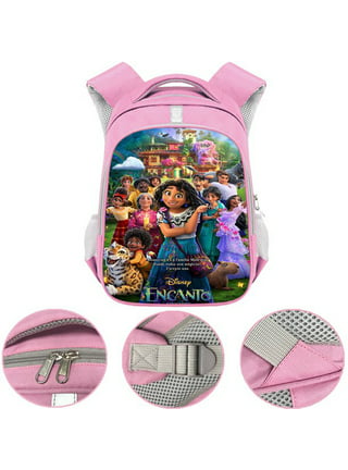 Disney Encanto Toddler Backpack 11 w/ Raised Stickers Set Pre